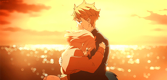GIFs Abraços em Anime - 100 imagens animadas com nomes de anime